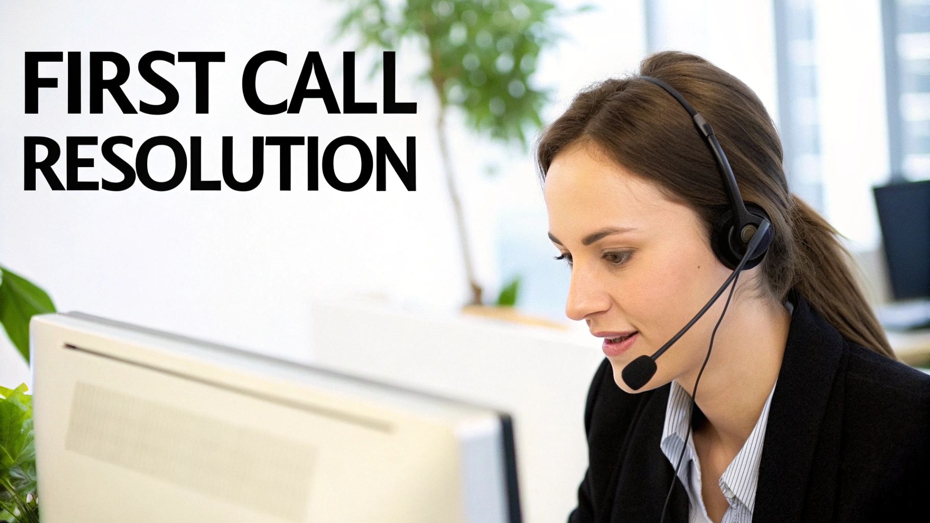 First Call Resolution (FCR)