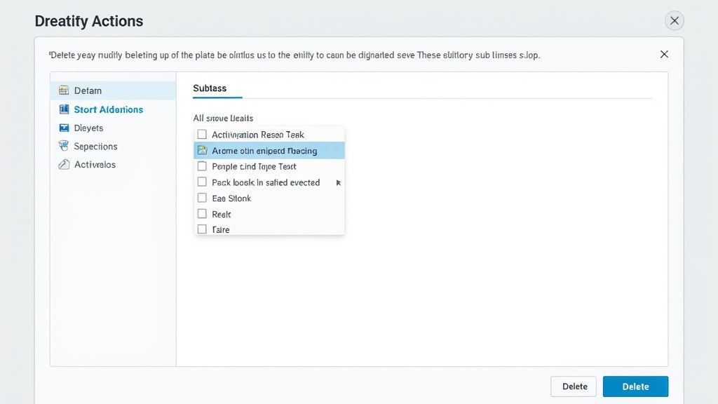 Advanced Subtask Management