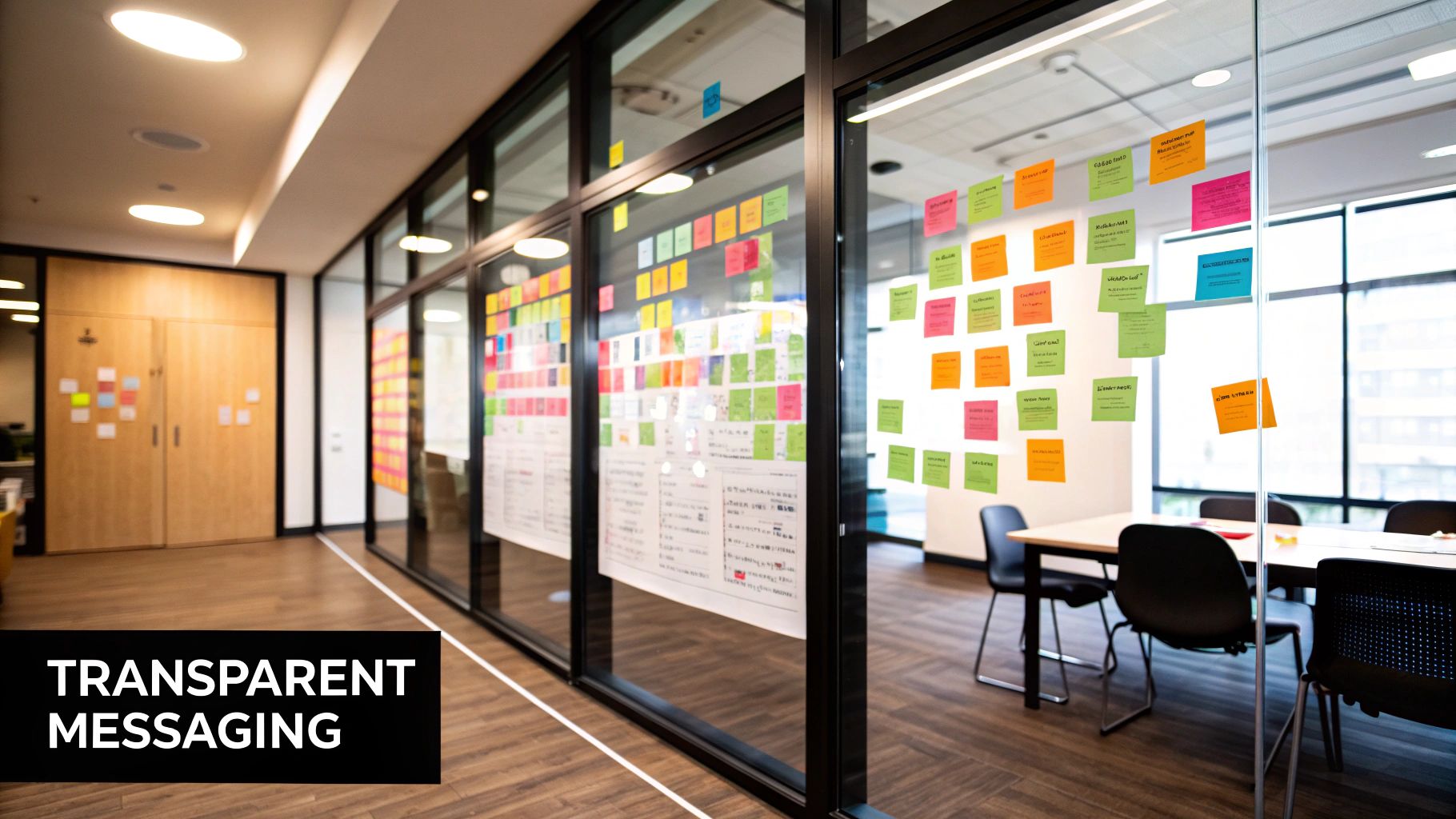 Maintain Transparency and Consistent Messaging