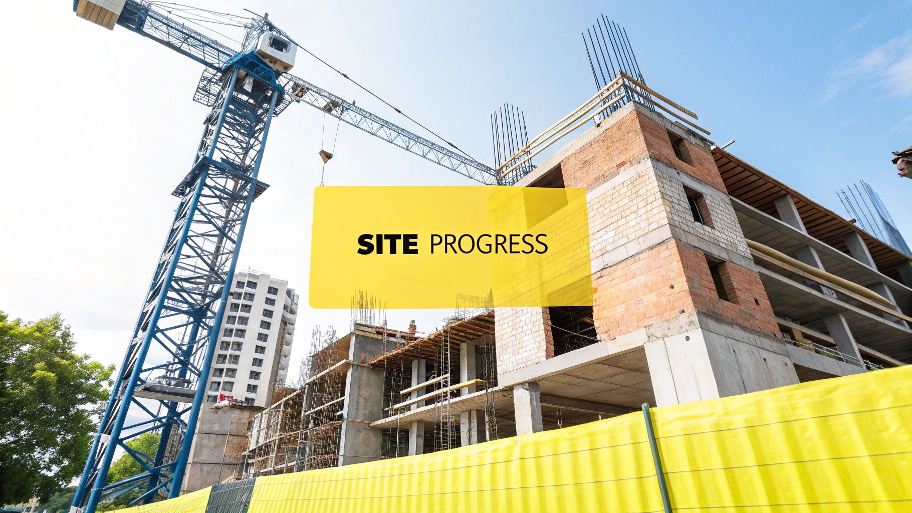 A construction project manager reviewing plans on-site, a visual representation of the hands-on nature of these reports.