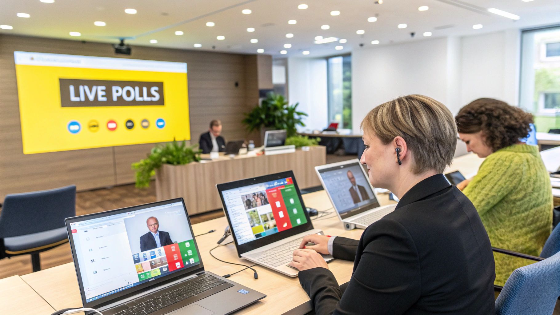 Interactive Polls and Live Q&A