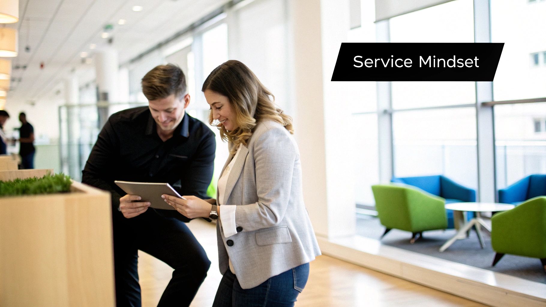 Adopt a Service-Oriented Mindset