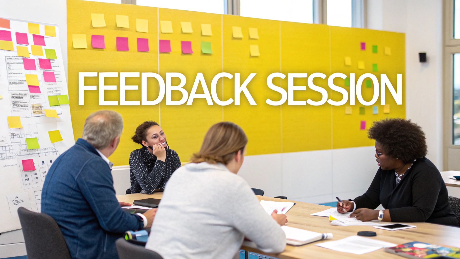 Facilitating a sprint review