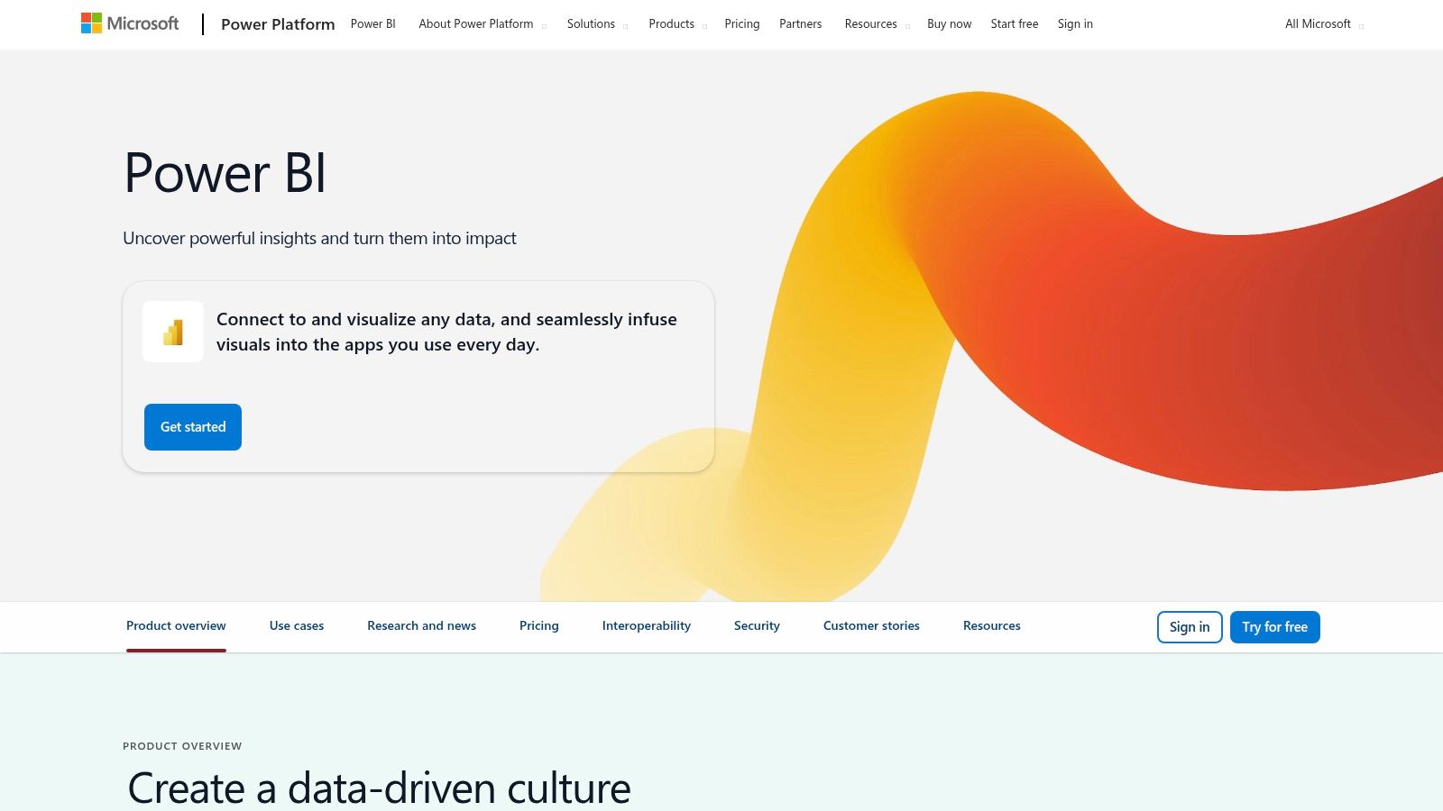 Microsoft Power BI
