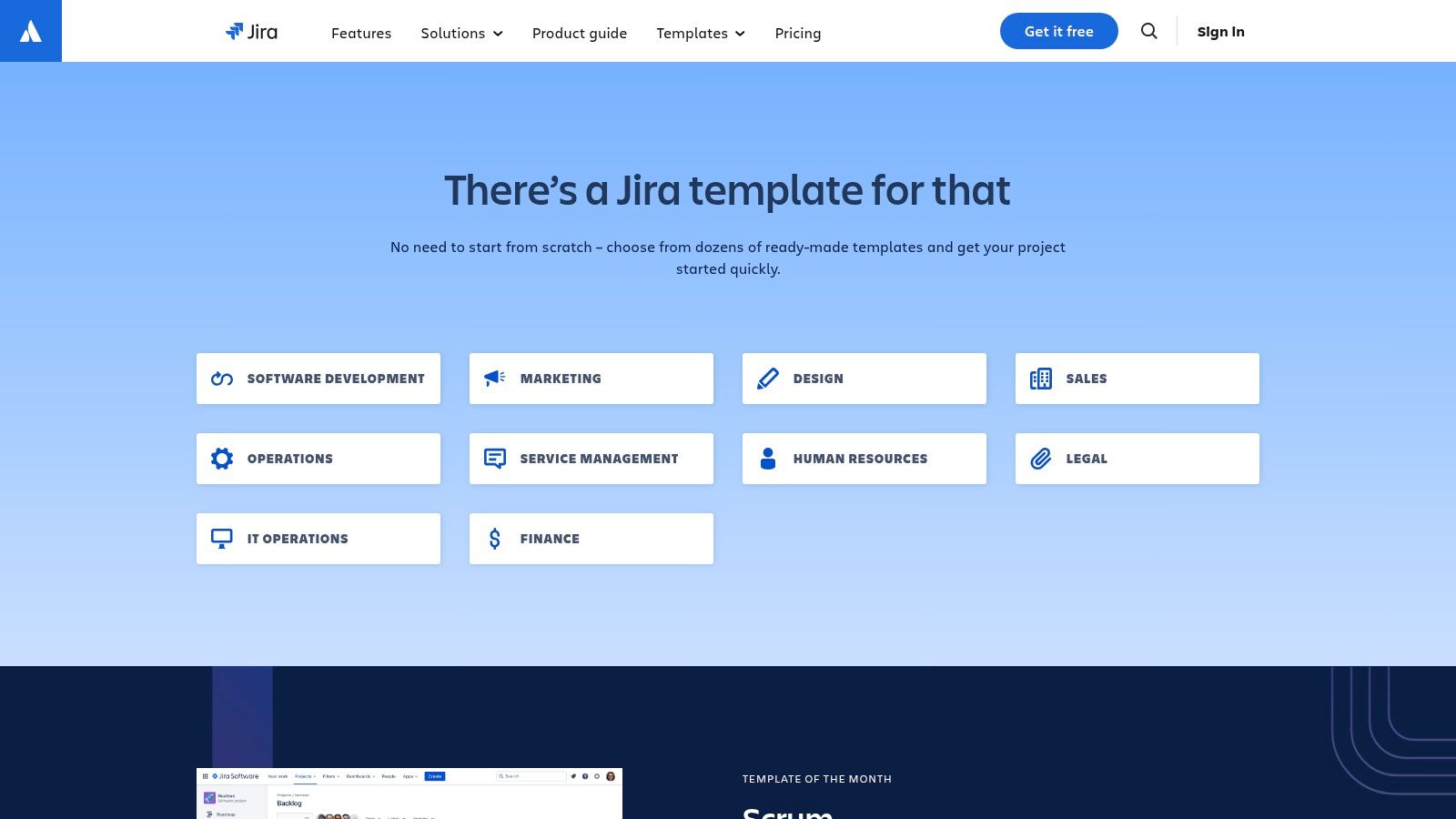 Atlassian's Jira Templates