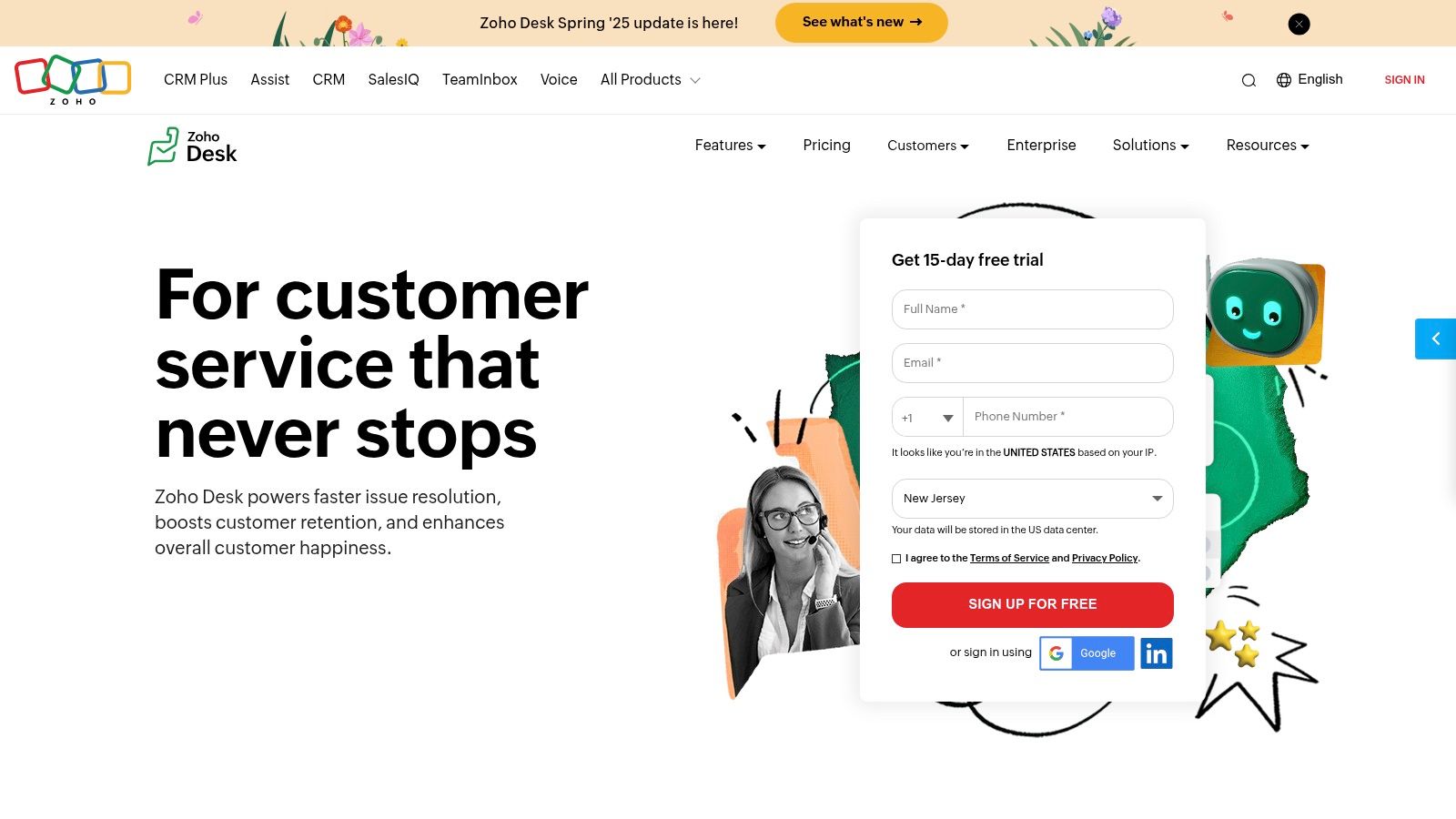 Zoho Desk
