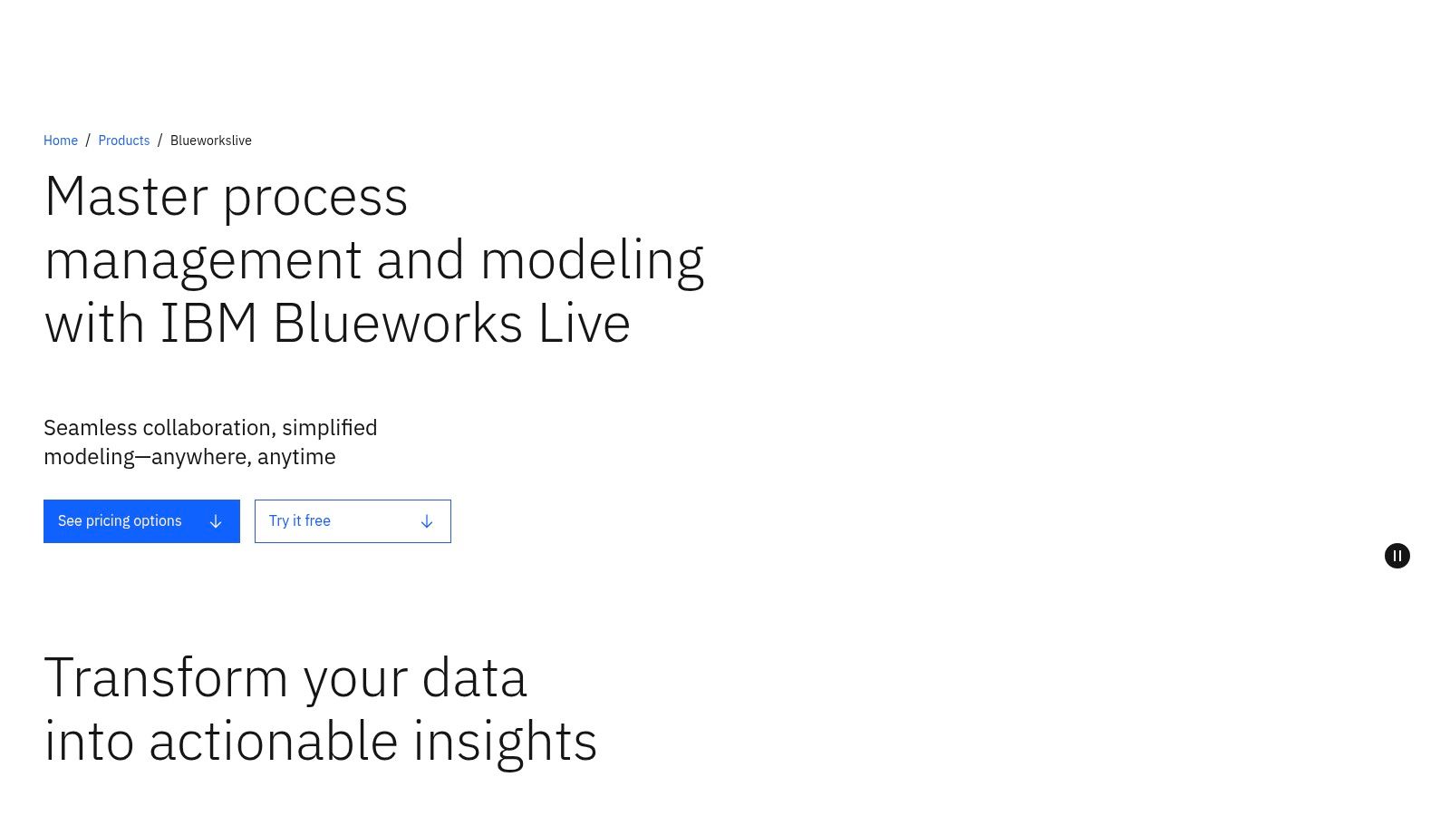 IBM Blueworks Live