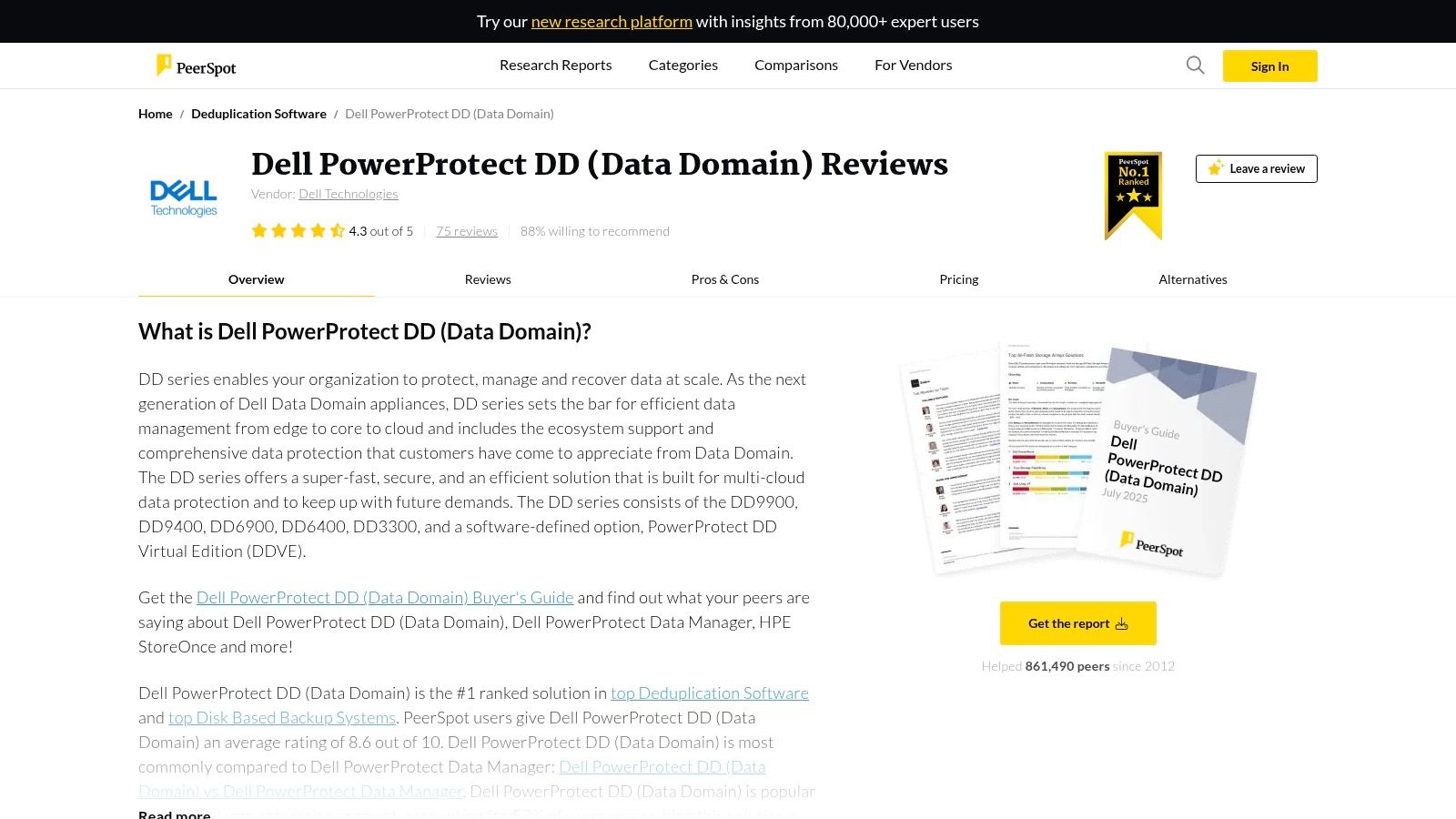 Dell PowerProtect DD (Data Domain)