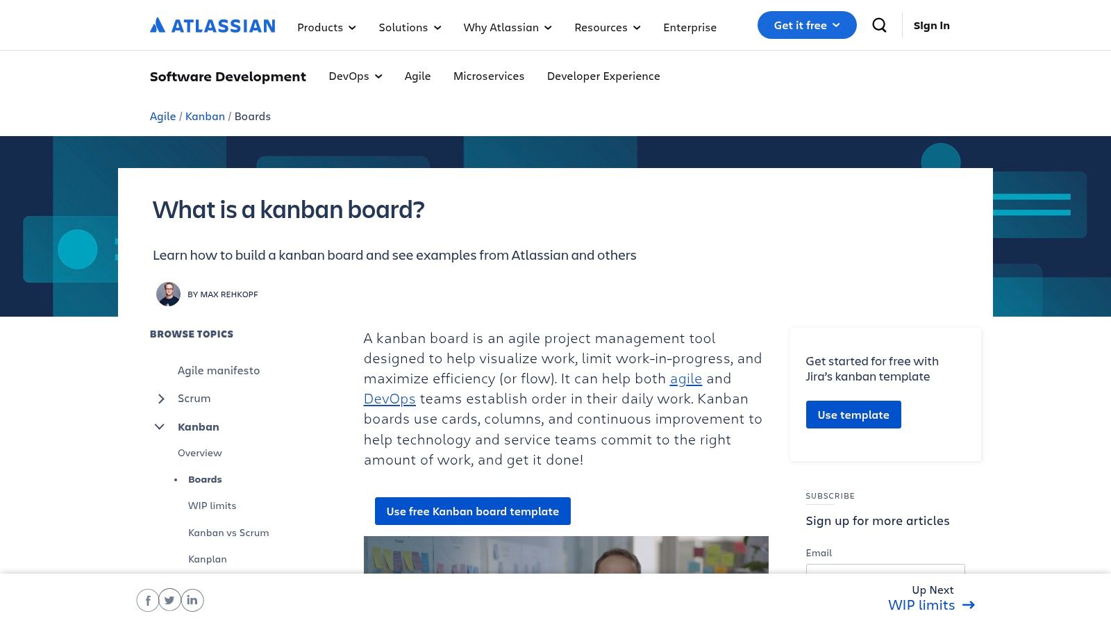 Simplified Kanban Workflow