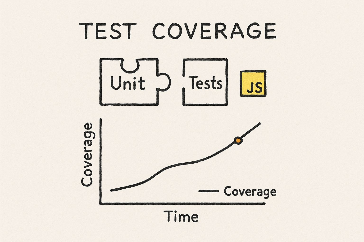 Infographic about tests javascript