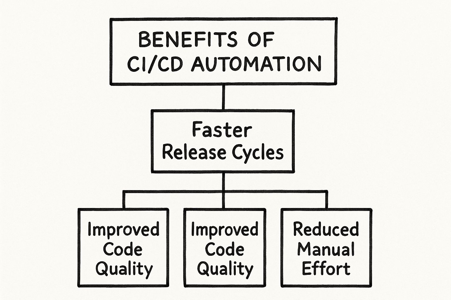 Infographic about ci/cd automation
