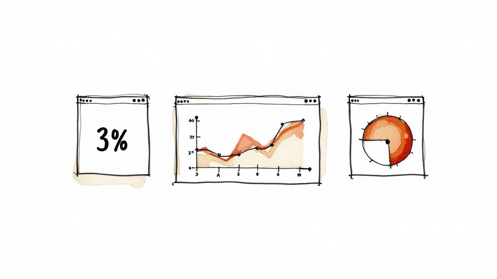A developer looking at a Grafana Jenkins dashboard with multiple charts and graphs