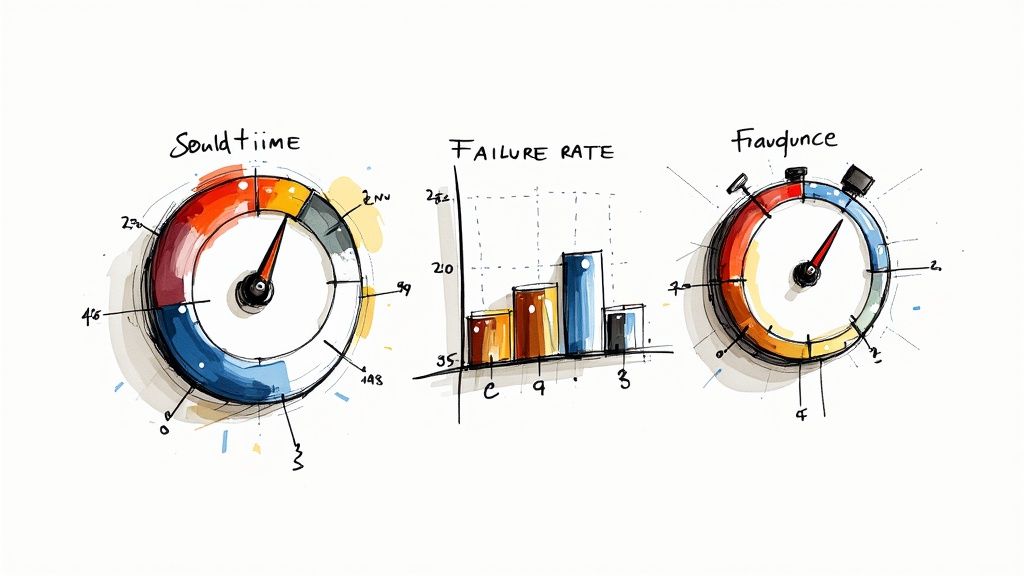 Diagram showing tasks being split and run in parallel to shorten the total time.