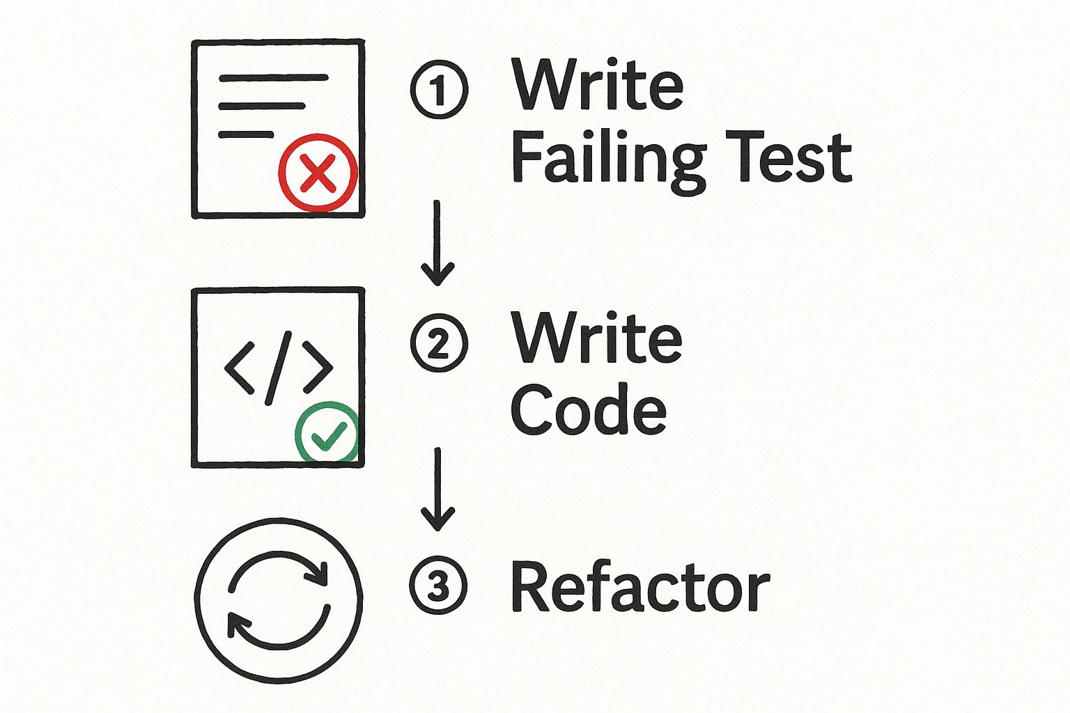 Infographic about javascript tests