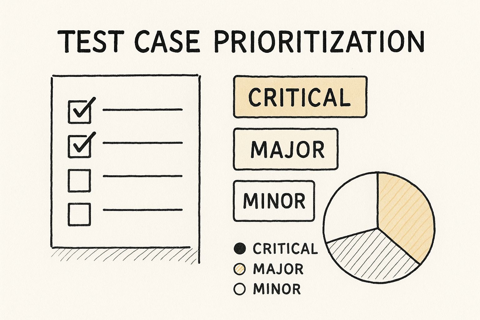 Infographic about regression test planning