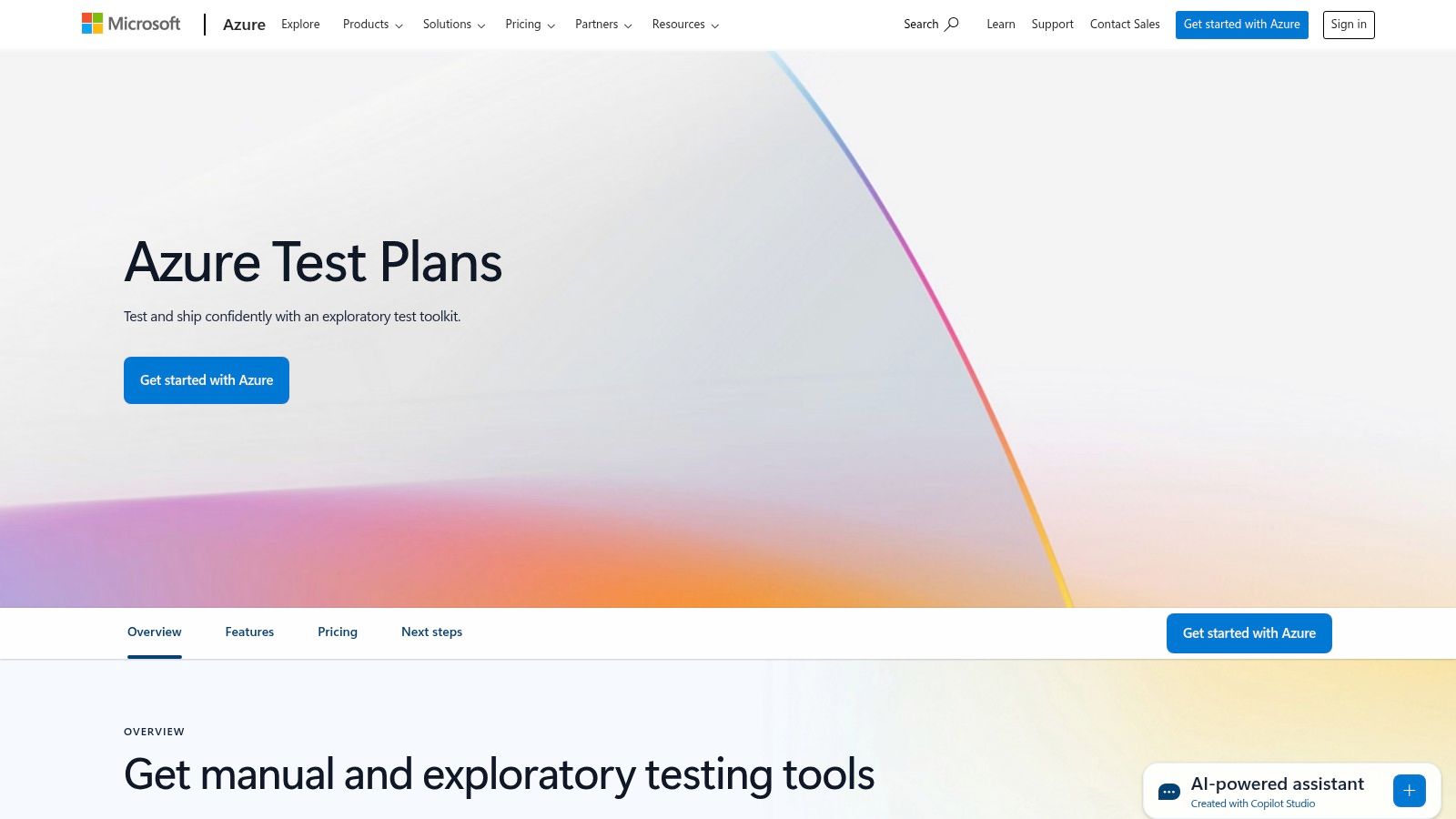 Azure Test Plans (Microsoft)