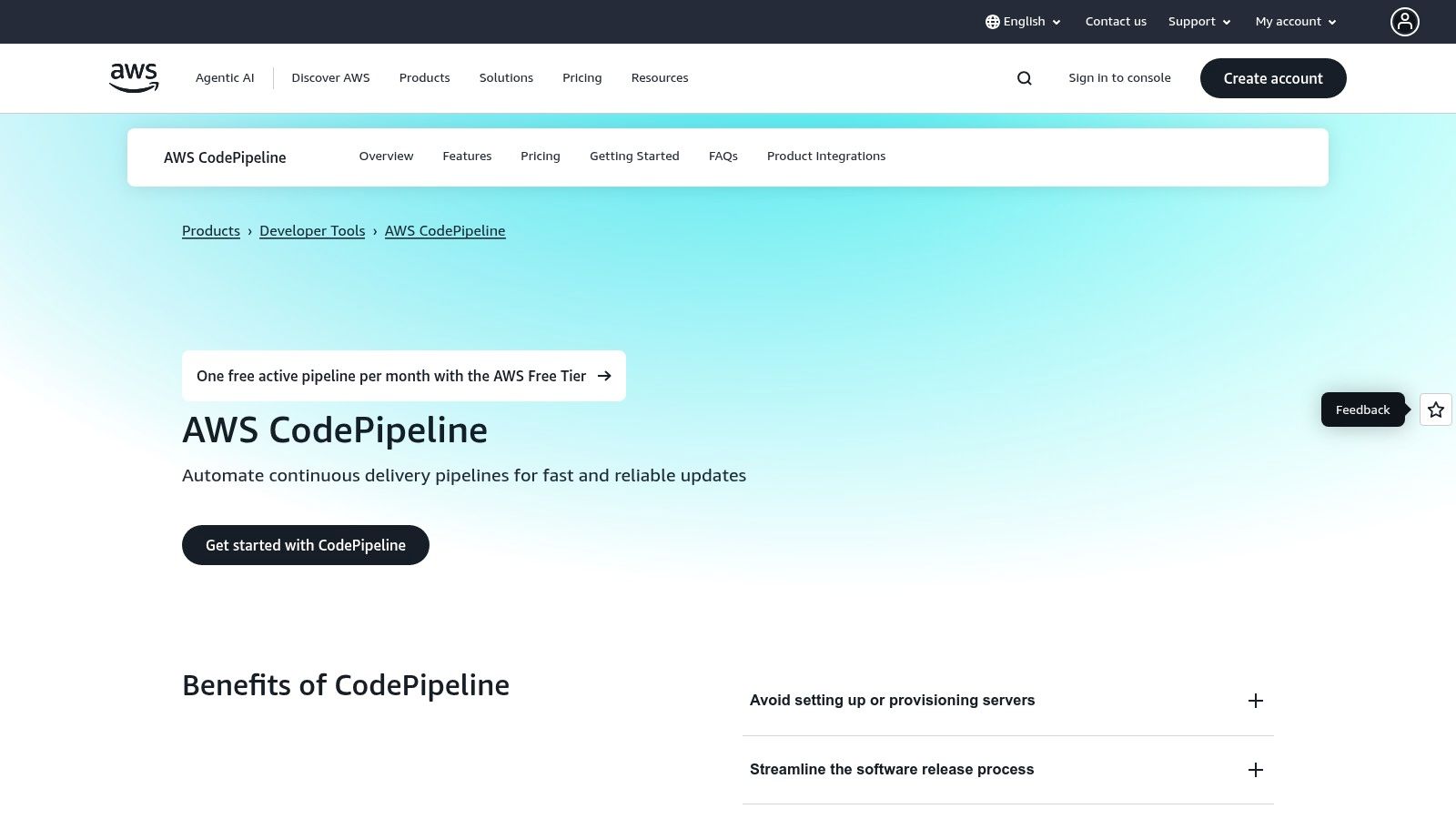 AWS CodePipeline