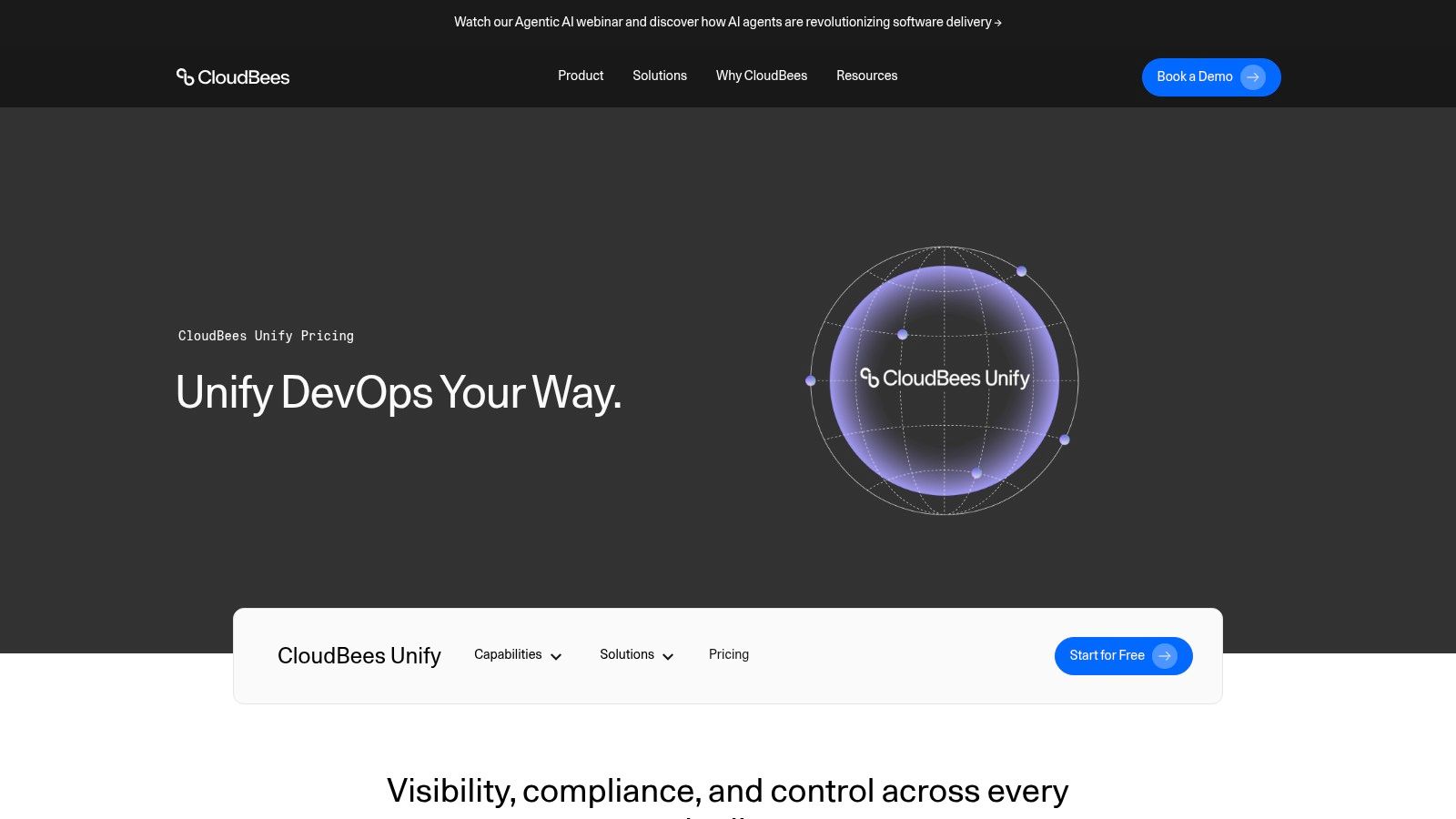 CloudBees Platform for CI/CD and feature management