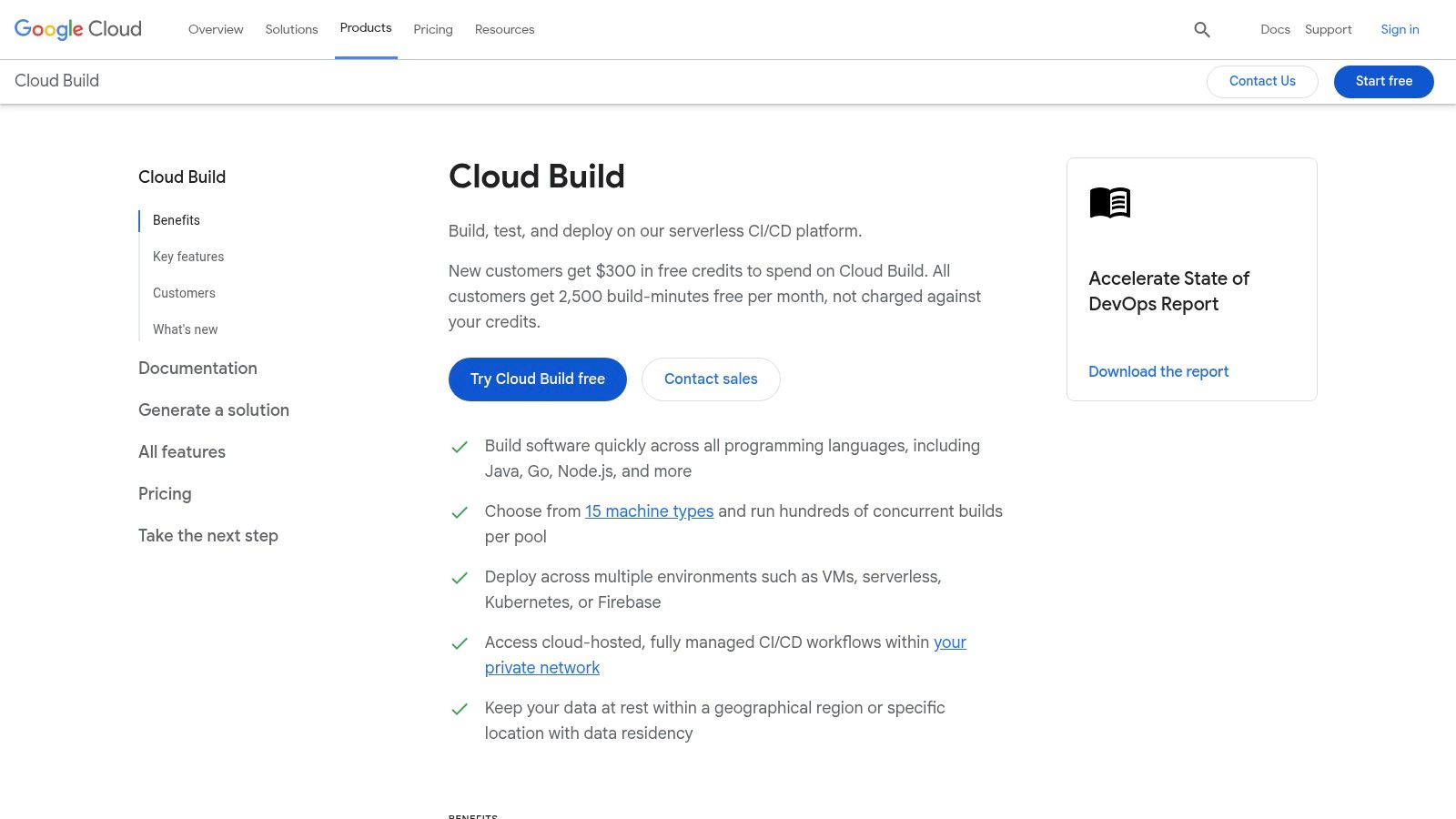 Google Cloud Build