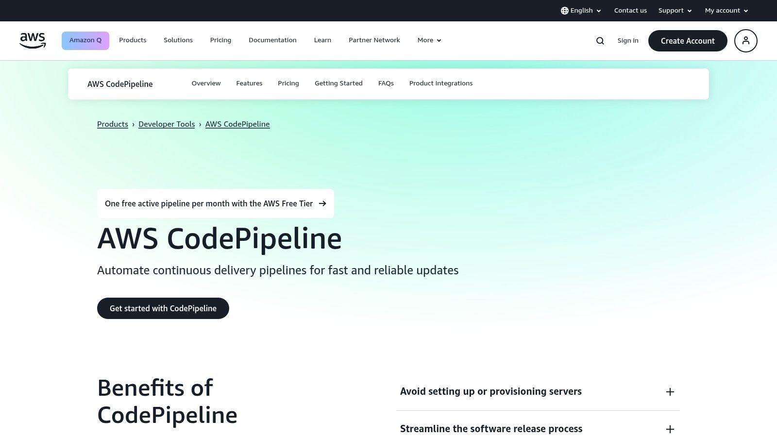 AWS CodePipeline