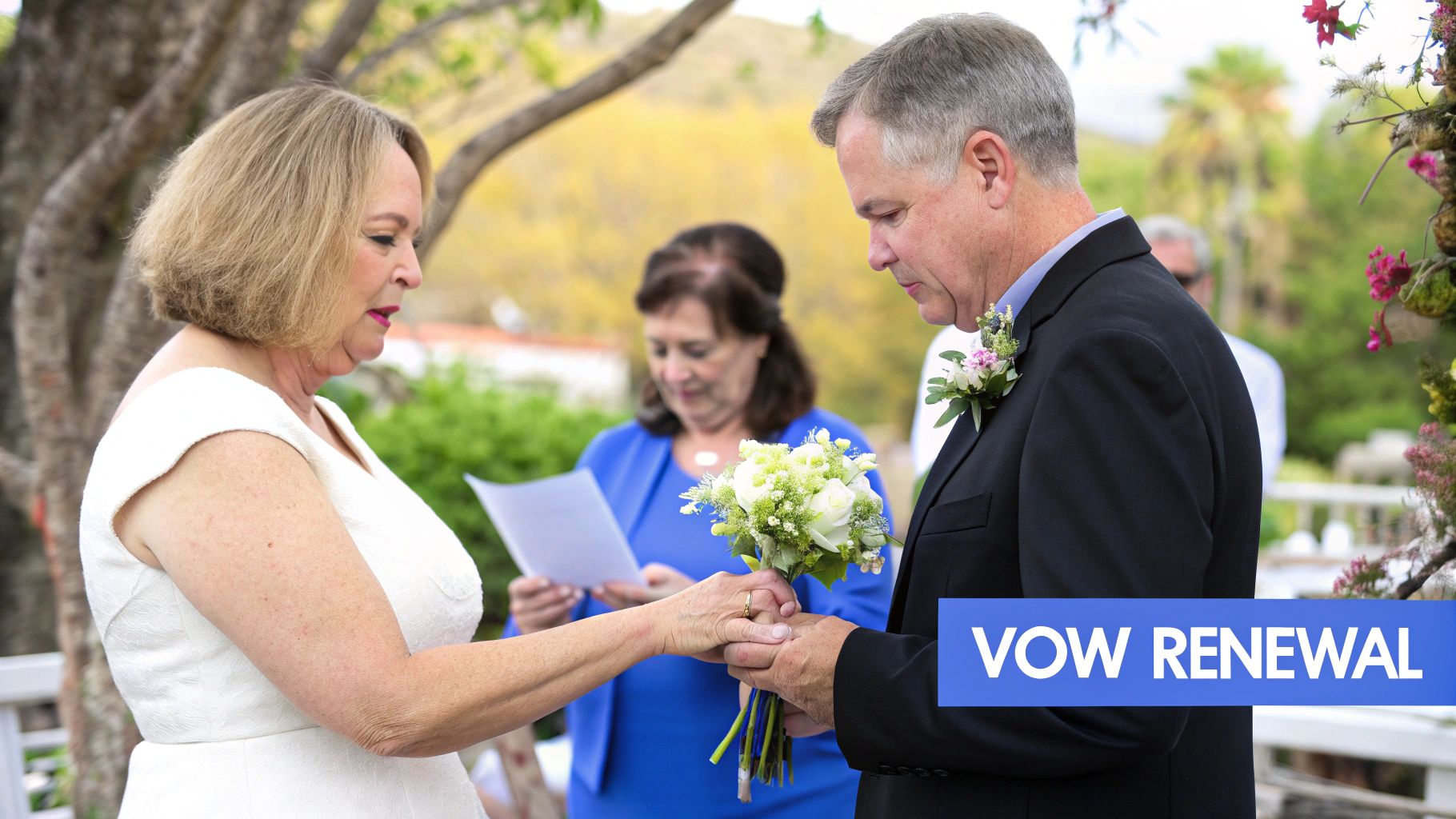 Silver Vow Renewal Ceremony