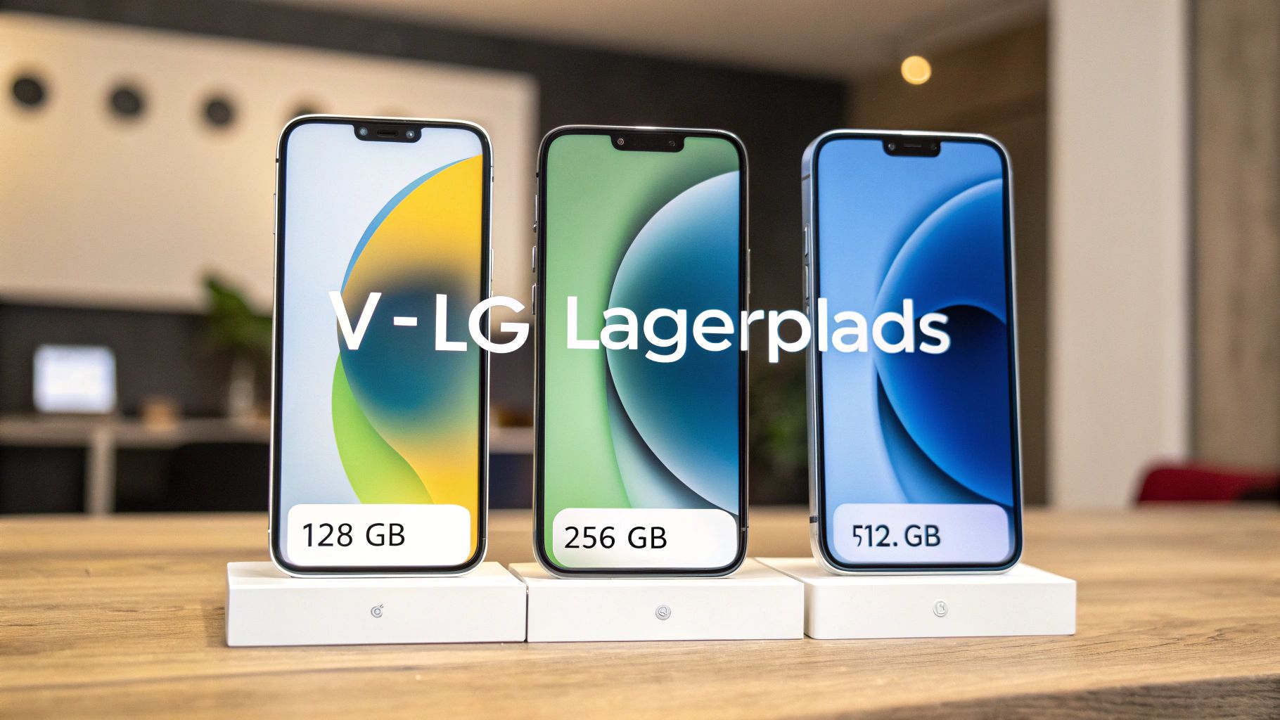 En ny og en let brugt iPhone 14 ligger side om side for sammenligning