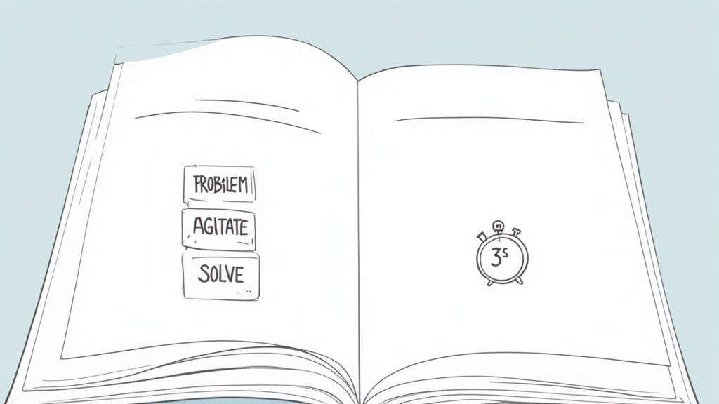 An image of a storyteller captivating an audience, symbolizing narrative creation for engaging content.