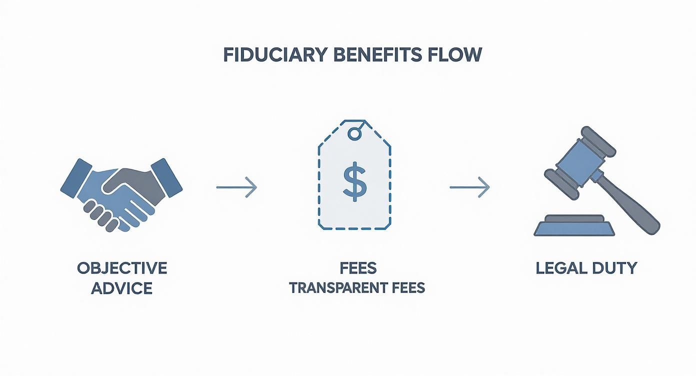 Infographic about fiduciary wealth management columbus ohio