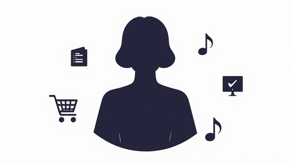 Infographic showing key data about Behavioral Targeting