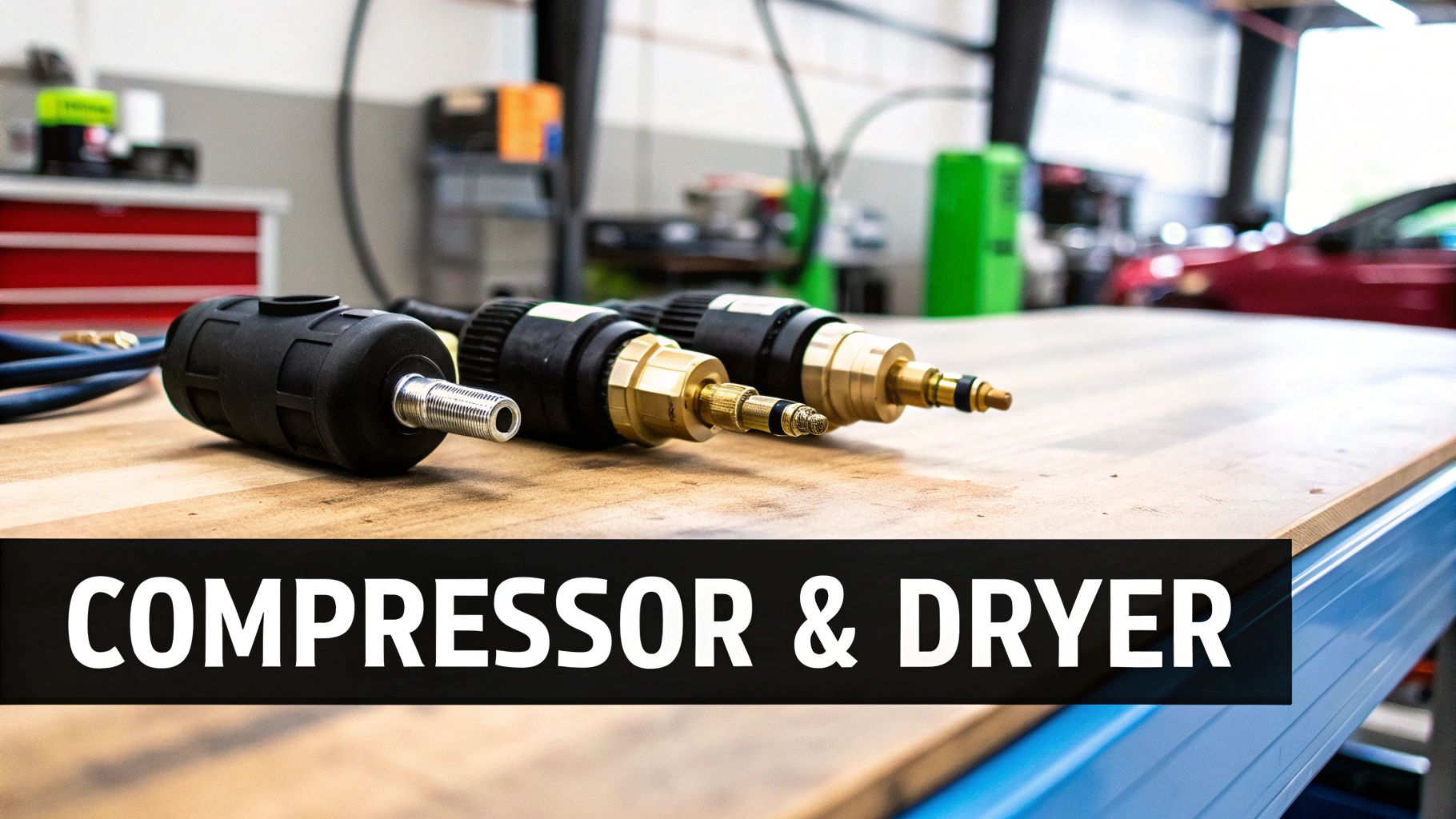 A compressed natural gas home refueling station installed in a residential garage