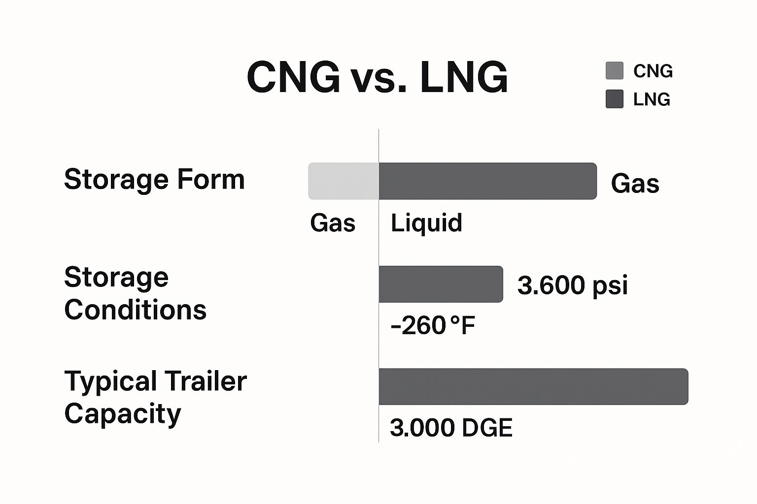 Infographic about natural gas deliveries