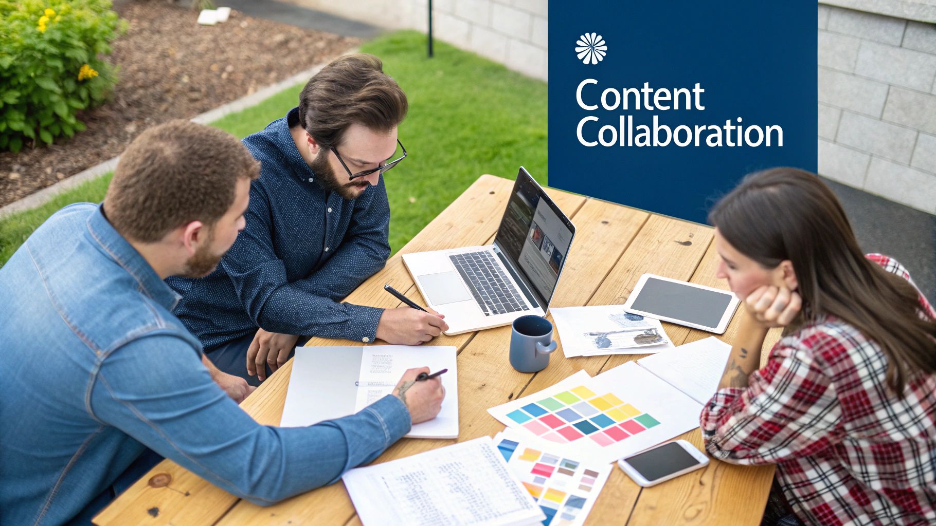 Image about influencer marketing and content creation