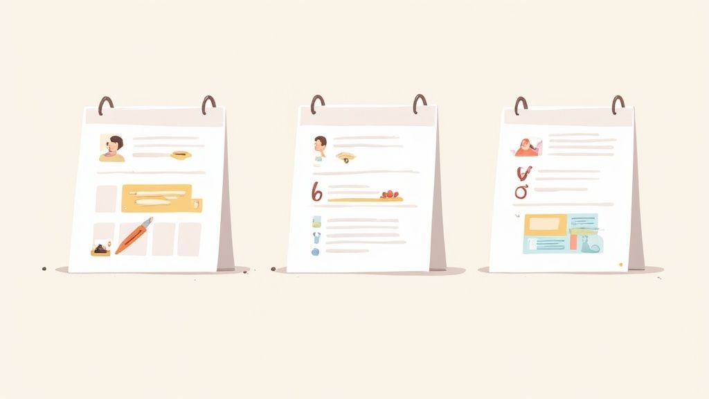 Screenshot from https://asana.com/resources/content-calendar-template