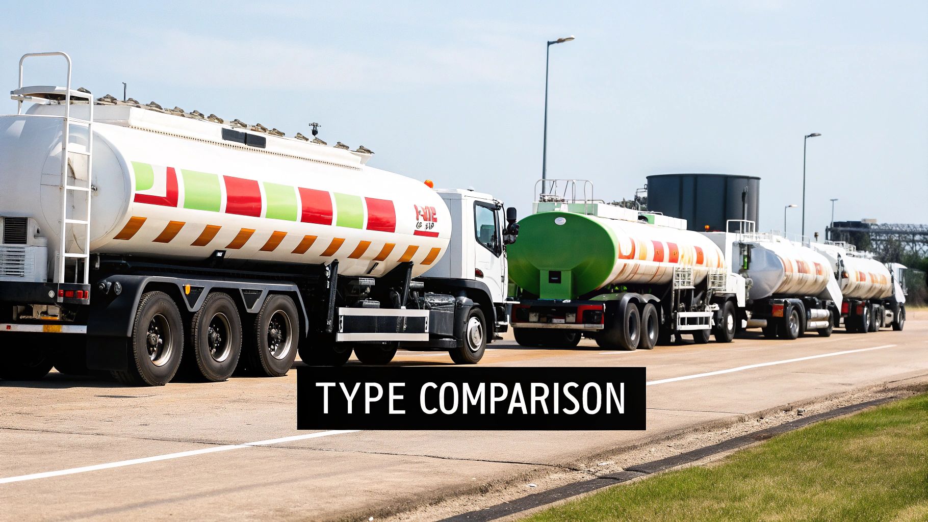 A mobile fueling station refueling a construction vehicle on a job site.