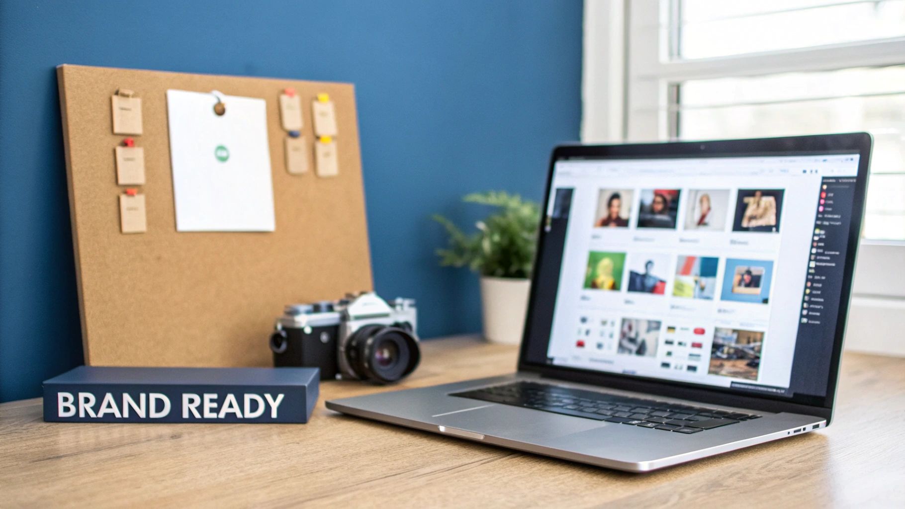 A group of content creators collaborating on a project, representing the professional brand presence needed for partnerships.