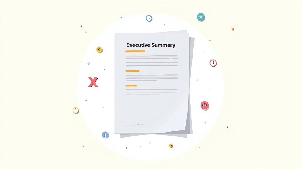 1. The 30,000-Foot View: Crafting a Compelling Executive Summary