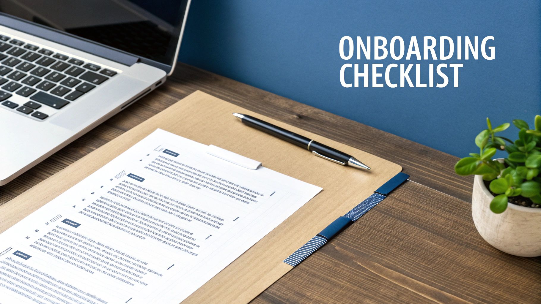 Create a Comprehensive Onboarding Checklist