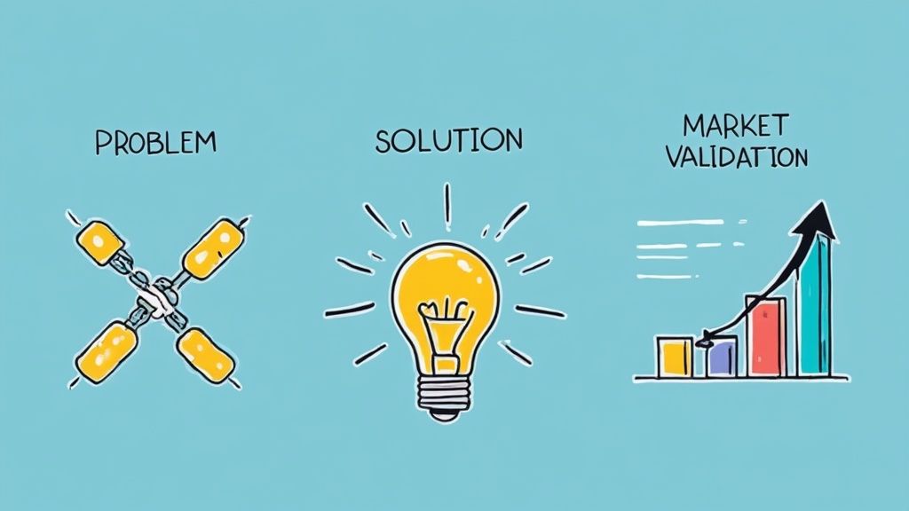 The Problem-Solution-Market Format