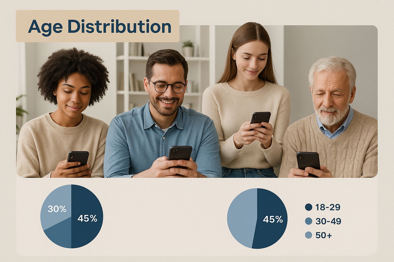 Infographic about influencer audience demographics