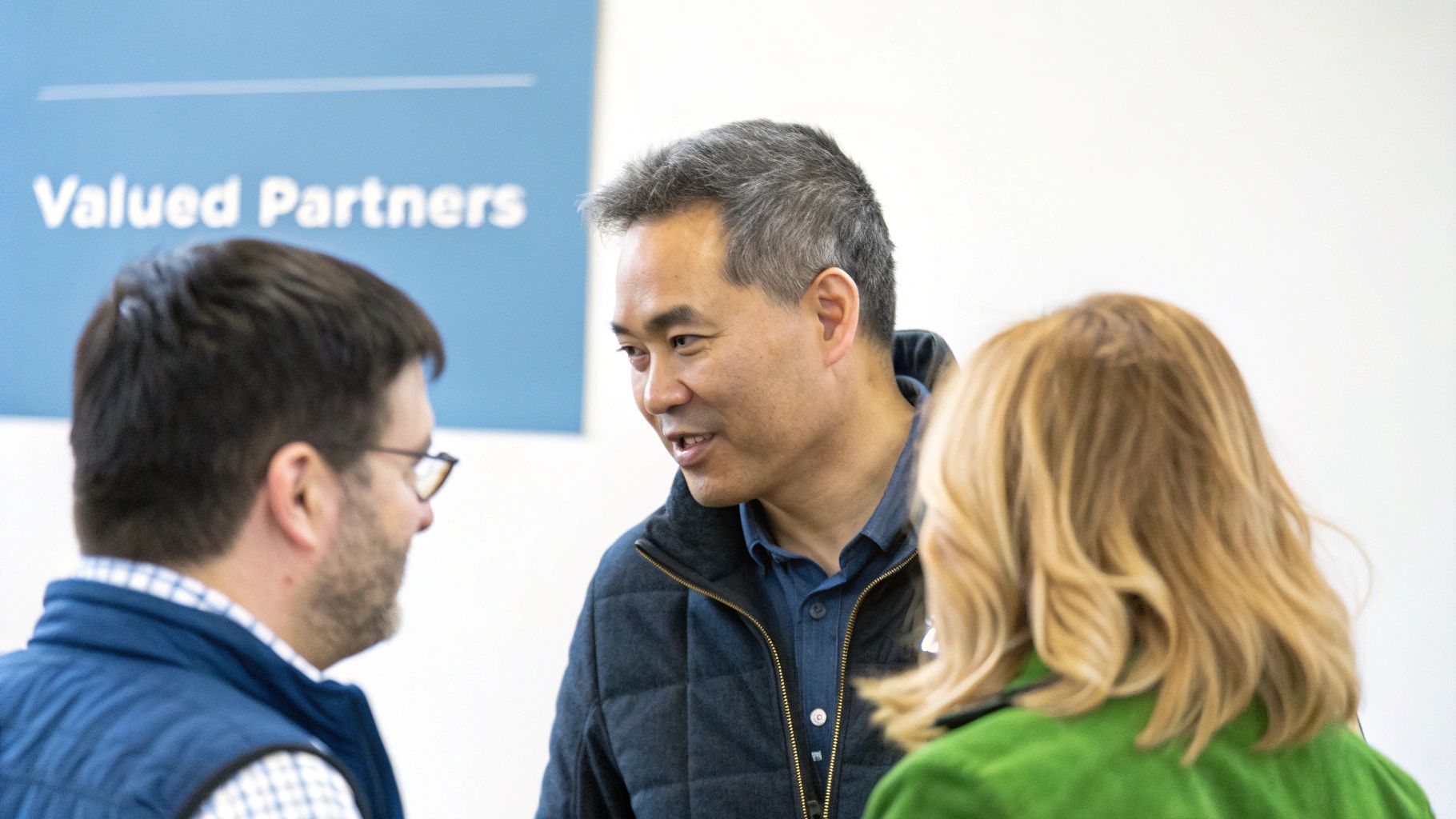 A person tending to a small plant, symbolizing the care needed to grow ambassador relationships.