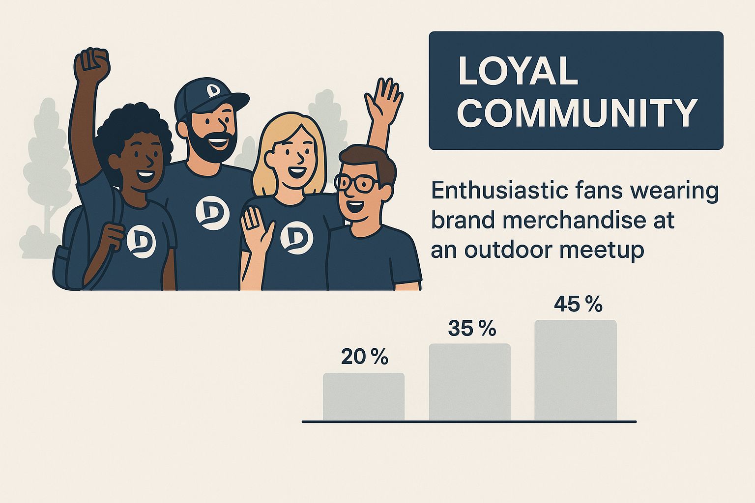 Infographic about ambassador programs for brands