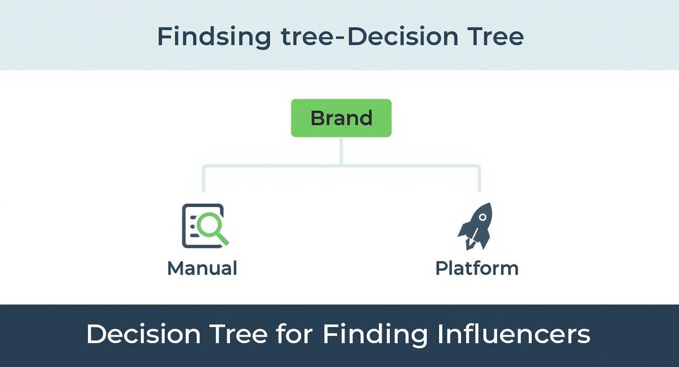 Infographic about influencer marketing for small business