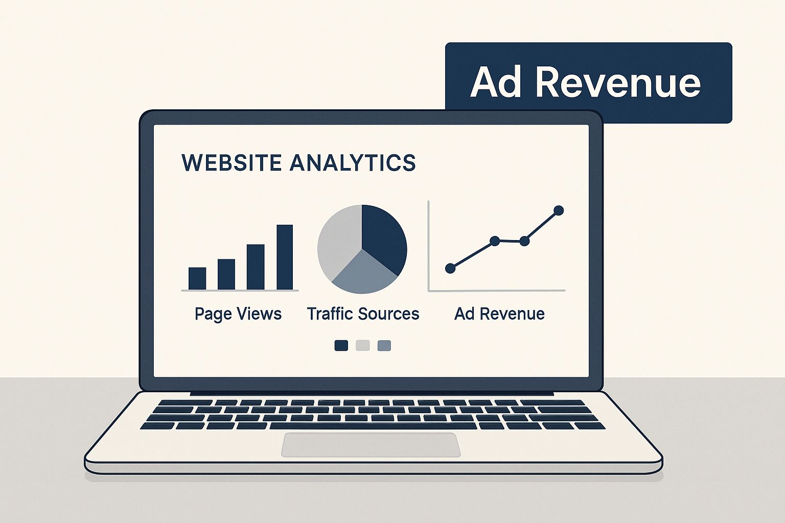 Infographic about how to monetize content