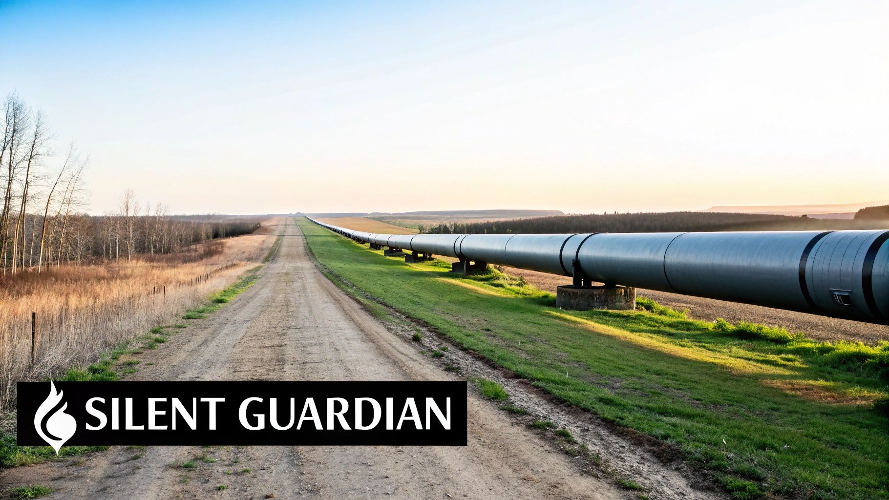 A pipeline being installed in a trench, showcasing the industrial scale of pipeline projects