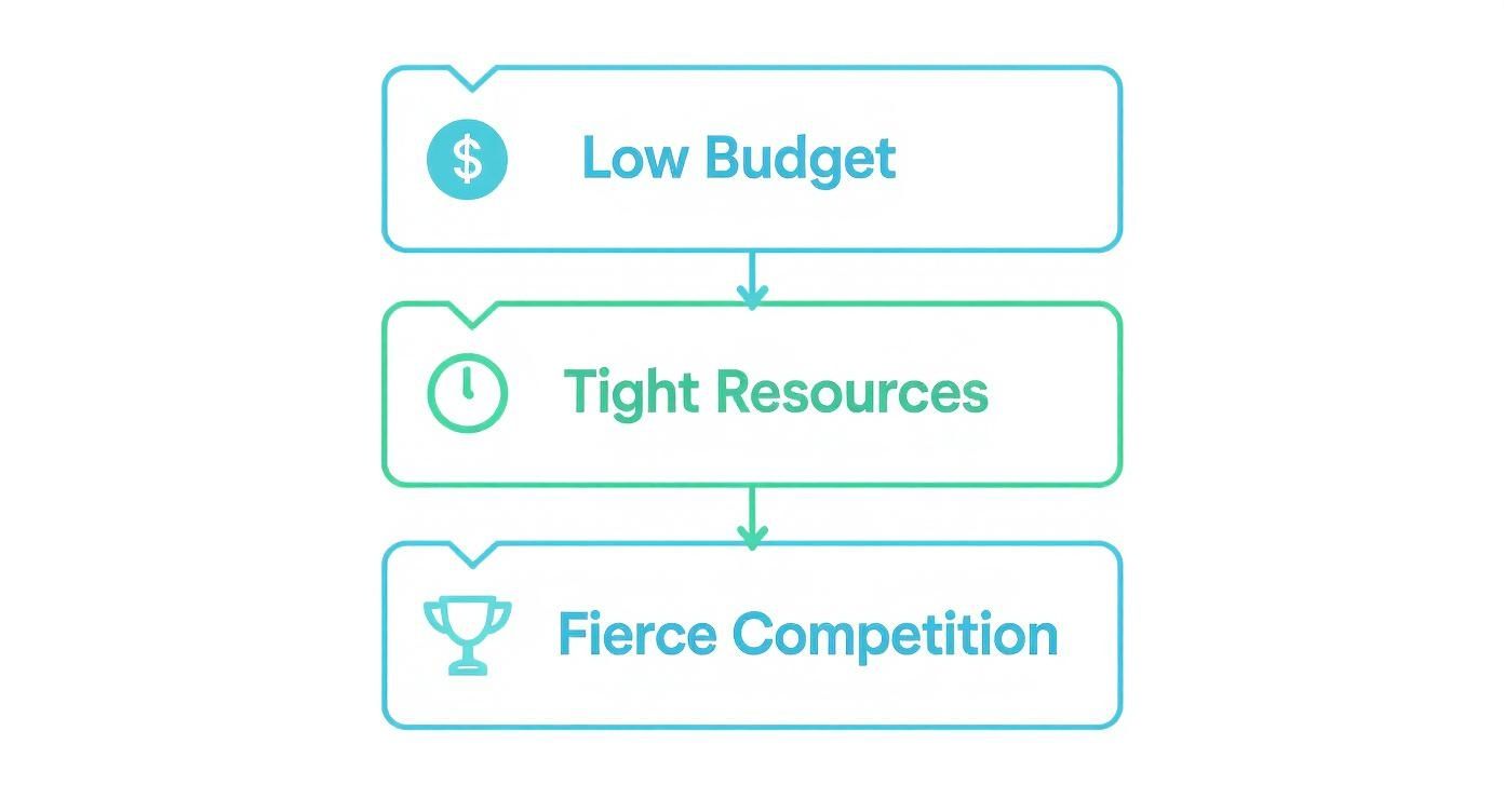Infographic about lead generation for small business