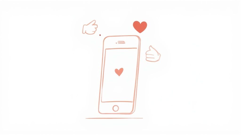 Infographic showing key data about Social Media Engagement Rate