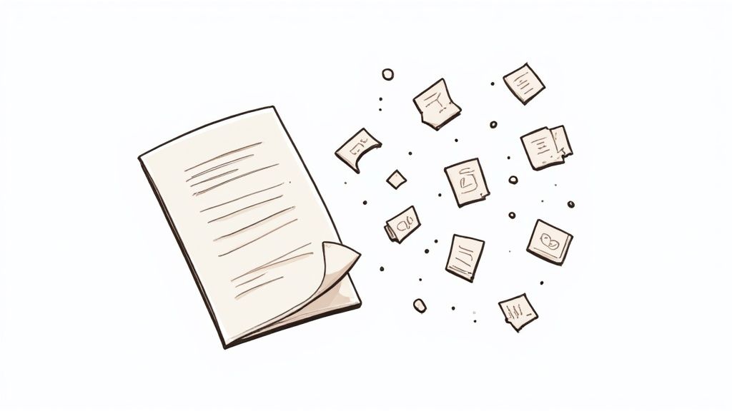 Transforming Long-Form Content into Micro-Content