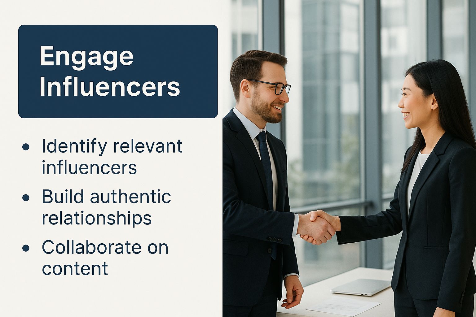 Infographic about how to find local influencers