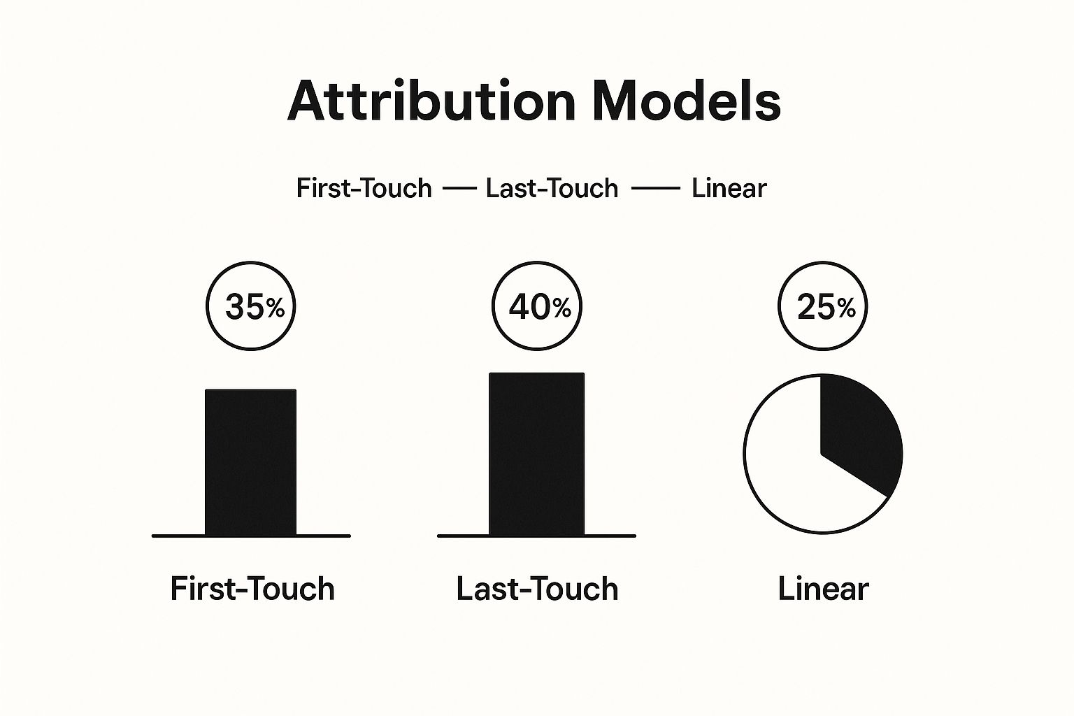 Infographic about cross channel attribution