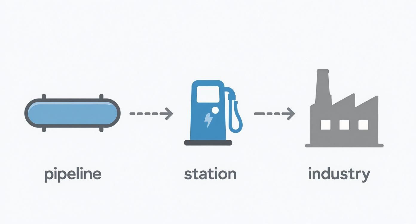 Infographic about cng refuelling station